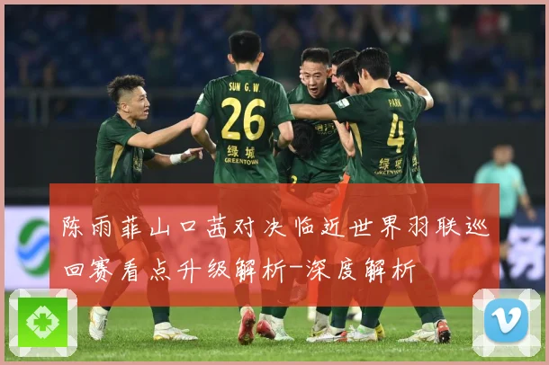 陈雨菲山口茜对决临近世界羽联巡回赛看点升级解析-深度解析
